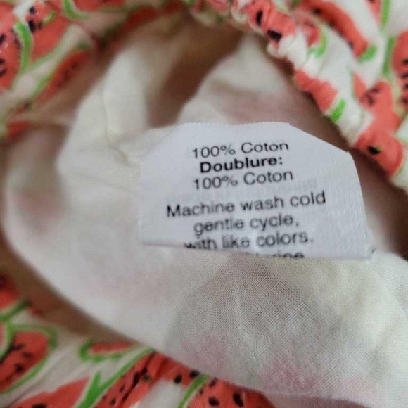 J. Crew Ladies Cotton Pull On Watermelon Mini Skirt Size Small - Picture 8 of 8